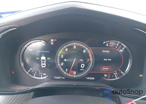 2017 Cadillac Cts-V из США, поврежденный, VIN 1G6A15S64H0137358